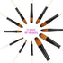 Dainayw 12 PCS Filbert Paint Brushes Set, Artist Brush for Acrylic Oil Watercolor Gouache Artist Professional Painting Kits with Synthetic Nylon T...
