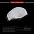 LECART Gear Shift Knob Cover Trim Bling Car Interior Decoration Accessories Crystal Auto Decors Compatible for Honda Civic EX EX-T LX Coup EX-T LX...