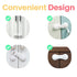Inaya 6-Pack Child Proof Locks for Cabinet Doors, Pantry, Closet, Wardrobe, Cupboard, Drawers - 3M - No Drilling - Child Safety Locks for Cabinets...