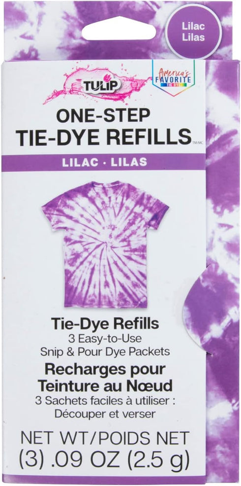 Tulip One-Step Tie-Dye Kit Dye Refill Packs, Lilac...