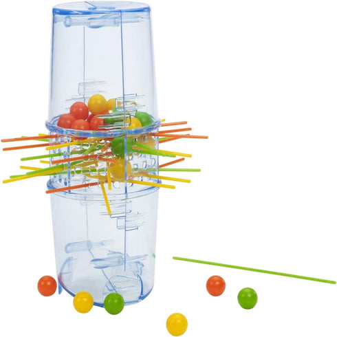 Mattel Games Fast Fun Blokus/Kerplunk, Two Player Game, Playing Time Approx. 15 minutes, Age 5+...