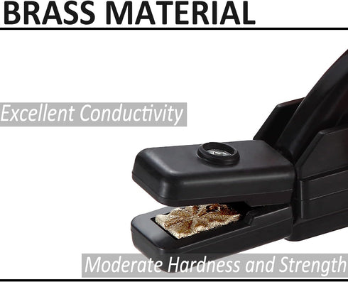 Brass Electrode Holder 300A for SMAW (MMA) Stick Welding - US Type (300 Amp)...