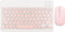 Bluetooth Keyboard Mouse Set, 10 Inch USB Charging Ultra Thin Quiet Keyboard with DPI Mouse, Composite Keys Keyboard Mouse Combo for Cellphone Lap...