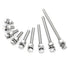(5 Sets) 5/16-18x5" Hex Head Stainless Steel Bolts and Nuts with Flat & Lock Washers, 304 Stainless Steel 18-8, Fully Threaded, 5/16 Bolt, Bolts a...