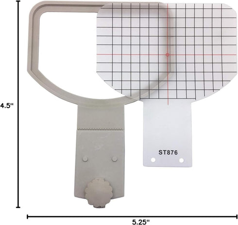 YEQIN Universal Cap/Hat Hoop, Embroidery Machine Cap Hoop for Brother Babylock Singer Bernina Janome Singer Husqvarna Viking Pfaff...