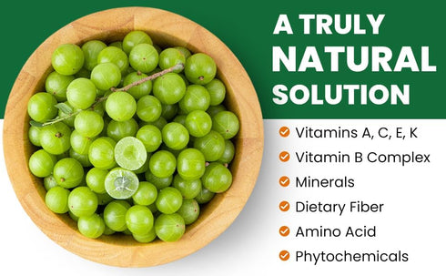 AMLA Capsules. 1000mg per Serving, 120 Veg Capsules. Natural Vitamin C and Antioxidants. Raw Whole Superfood. All Natural, Fresh and Original. No ...