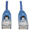 Tripp Lite Cat5e Snagless Molded Slim UTP Patch Cable (M/M), RJ45, Blue, 5 ft. (N001-S05-BL)...