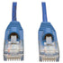 Tripp Lite Cat5e Snagless Molded Slim UTP Patch Cable (M/M), RJ45, Blue, 5 ft. (N001-S05-BL)...