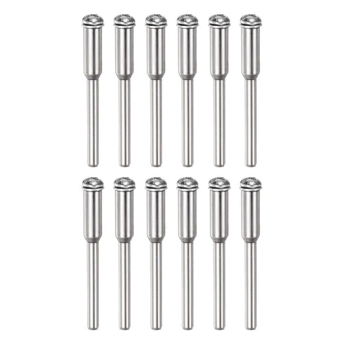 12pcs Cut Off Wheel Screw Mandrel 3mm Shank Dia Cutting Disc Holder for Rotary Tools...