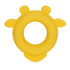 Nuby Natural Wood Teether with Soft Silicone, Minimalist Design Easy to Clean, Giraffe Yellow...