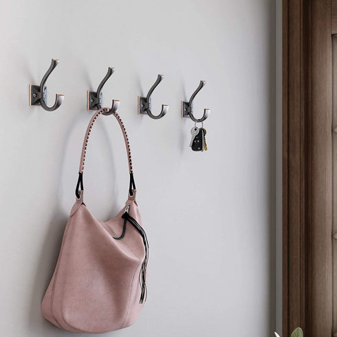 Liberty Hardware 137246 Ruavista Coat and Hat Hook, Single, Bronze with Copper Highlights...