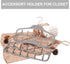 FairyHaus Belt Hanger Organizer 2 Pack, Non Slip Tie Rack Holder, Durable Hanging Closet Accessory Hooks for Belts, Ties, Jewelry, Scarves, Tank T...