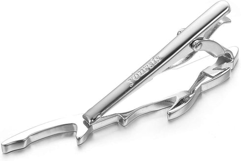 Yoursfs Novelty Marine Animals Tie Clip for Men Shark Whale Unique Cool Personalized Business Tie Bar Pin Jewelry...