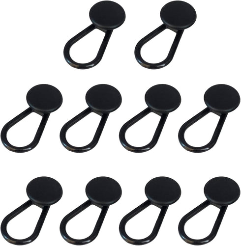 Strong Plastic Pants Button Extender Set 10 Packs Waist Extenders for Pant Waistband Stretcher for Men and Women’s Pants, Shorts, Skirts...