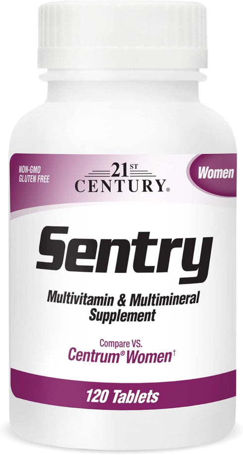 21st Century Sentry Women Multivitamin Tablets, 120 Count...