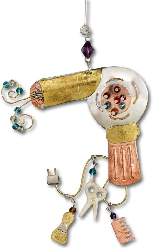 Hair Dryer Ornament - Ethically Made...