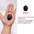 AKOAK 10 Pcs Professional Massage Hot Stone Natural Heat Retention Basalt for Spa, Massage Therapy and Relaxation,1.18 Inch x 1.57 Inch...
