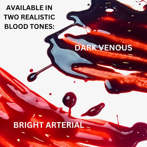 Mehron Makeup Squirt Blood (Dark Venous), 0.5 Ounce...