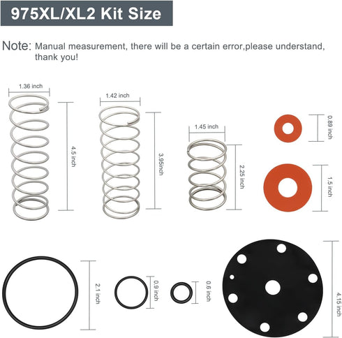 3/4"-1" Backflow Preventer Repair Kit for Wilkins Model 975XL/XL2...