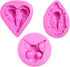 Crow Skull Silicone Candy Molds, Cat Head Charm Chocolate Kitchen Baking Mold for Halloween Cake Decoration Cupcake Topper Fondant Sugar Craft Gum...