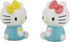 Hello Kitty Set of Ceramic Salt and Pepper Shakers...