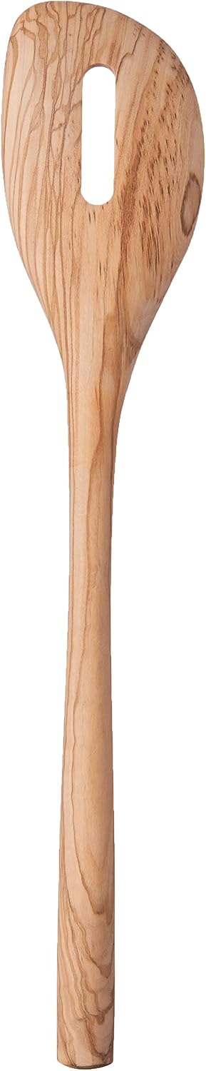 Tovolo 81-29286 Wooden Slotted Cooking Utensil, Olivewood Kitchen Spoon, One...