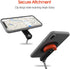 sincetop Bike Phone Mount for Mountain Bicycle, Universal Aluminum Road Bike Stem Cap Cell Phone Holder, Connect Quickly Riding Clip Stand, MTB Ha...