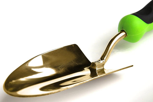 Garden Guru Super Strong Garden Trowel Hand Shovel - Titanium Coated Stainless Steel - Rust Resistant - Ergonomic Grip - Perfect Tool for Gardenin...