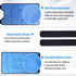 Large Ice Pack for Knee Pain Relief, 19" x 10" Knee Ice Pack Wrap Around Entire Knee, Hot Cold Therapy for Injuries, Swelling, Knee Replacement Su...