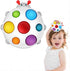 Silicone Flipping Busy Board Toy, Sensory Fidget Gifts for 1-2 Year Old Boy Girl, Early Educational Toddler Baby Toy Travel Toys 12-18 Months - La...
