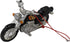 Black Motorcycle With Flames Resin Hanging Christmas Ornament...