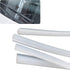 4 Pieces Car Windshield Bracketless Wiper Rubber Filler Strip, 28 Inches Car Size Adjustable Wiper Substitution Rubber Strip, Suitable for Car Fro...