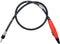 Flex Shaft Adapter Attachment, Flexible Drill Extension Cable Chuck Compatible for Dremel Rotary Grinder Woodworking Tools (Red)...