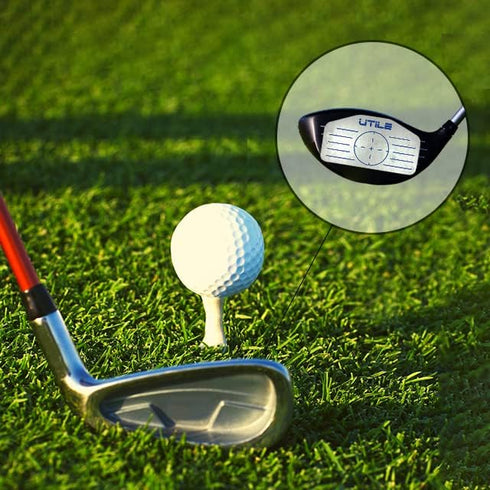 UTILE Golf Club Labels for Universal Iron – (250 Labels Pack) Golf Impact Tape for Golf Clubs, No Weight Added Golf Impact Sticker, for Easy to Ap...