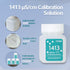 1413 ?S/cm Calibration Solution, Conductivity Salt Standard Buffer Solution for 5 in 1 Salinity Tester, EC Meter, TDS Meter, 7 in 1 Multi-Paramete...