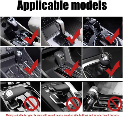 Gear Shift Hoodie,car Accessories for Men and Women,Universal Fit for Auto Interiors,Interior Accessories for Knobs(Black)...