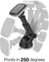 1Zero Magnetic Phone Car Mount with Quick Extension Telescopic Arm, Hands-Free Windshield Dashboard Cell Phone Holder for Car Compatible with iPho...
