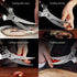 Poultry Shears,NELISPLAN Kitchen Shears Heavy Duty Poultry Metal Premium Kitchen Scissors With Safety Lock For Chicken, Bones, Turkey, Meat, Fish,...