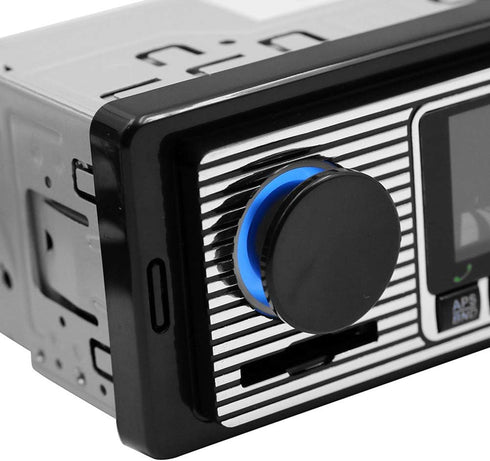 Car Stereo for Bluetooth, Retro Car FM Radio Smart Player, Electronic Auto FM Radio Receiver, Hands-Free Calling, Support MP3/WMA/WAV/AUX...