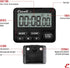 Escali Extra Loud Display Digital Kitchen Timer with Clock Mode, Recall Timer Magnetic Back...