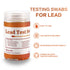 Lead Test Kit for Dishes, 60 Pcs Rapid Lead Test Swabs, Dip in Water Lead Testing Kit, Lead Paint Test Kit Home Use for All Surfaces, Results in 3...