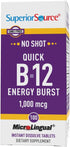Superior Source Quick Vitamin B12 Energy Burst (100 Tablets)...