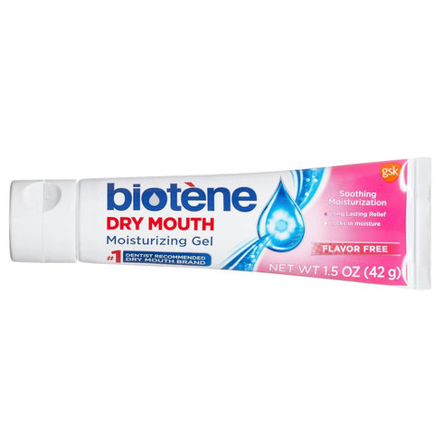 Biotene OralBalance Moisturizing Gel, Alcohol Free Gel and Dry Mouth Gel, Flavor Free - 1.5 oz...