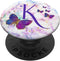 Purple Butterfly Letter K Initial Personalized Monogram PopSockets Adhesive PopGrip...