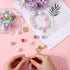 SUNNYCLUE 72Pcs Bubblegum Beads Bulk 16mm Round Beads Chunky Bead Colorful Transparent AB Color Iridescent Beadable Pen Beads Opaque Rainbow Bead ...