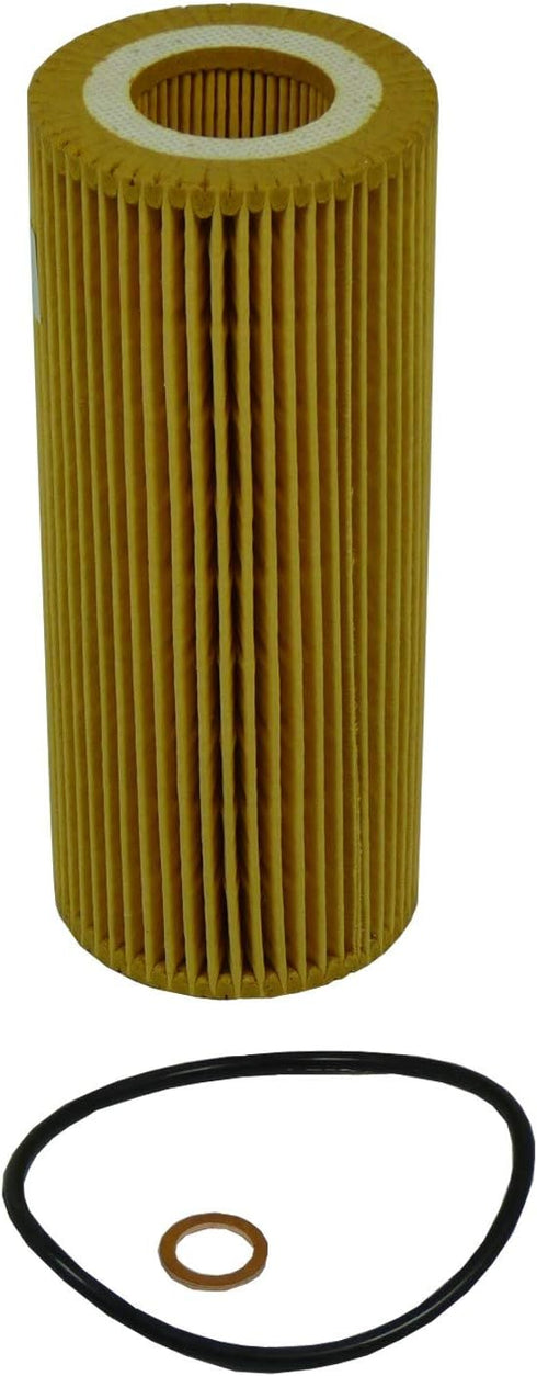 ECOGARD X5909 Premium Cartridge Engine Oil Filter for Conventional Oil Fits BMW X5 3.0L DIESEL 2009-2013, 335d 3.0L DIESEL 2009-2011...