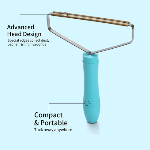 Reusable Cat Hair Remover - Special Dog Hair Remover Multi Fabric Edge and Carpet Scraper - Easy Pet Hair Remover for Couch, Pet Towers & Rugs - G...