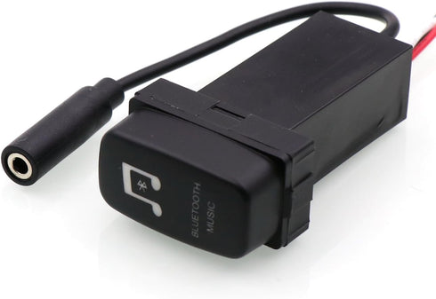 Car Bluetooth Music Adapter Module Panel Installation AUX Output Use for Mitsubishi,ASX,Lancer,Outlander,Pajero,Fortis...