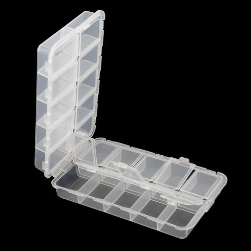 OriGlam Premium 20 Compartments Tackle Boxes, Tackle Utility Boxes, Plastic Box Storage Organizer Box Adjustable, Fishing Tackle Storage Box Organ...