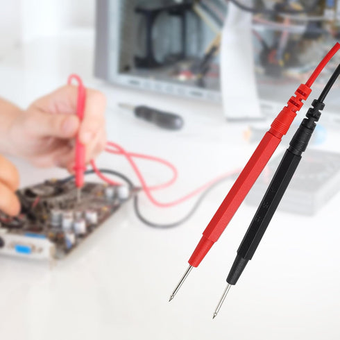 DIANN 2 Sets 16 in 1 Multimeter Test Leads Kit Digital Probes & Leads Set with Replaceable Testing Pen Test Hook Alligator Clips Banana Plug Measu...